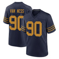 GB.Packers #90 Lukas Van Ness Player Navy The 1923 Classic Home Game Ldoa Stitched Jerseys