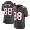 TB.Buccaneers #88 Cade Otton Player Pewter Limited Alternate Vapor Home Game Ldoa Stitched Jerseys