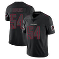A.Falcons #54 Brandon Dorlus Player Black Impact Limited Game Ldoa Stitched Jerseys