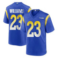 LA.Rams #23 Kyren Williams Player Royal Home Game Ldoa Stitched Jerseys