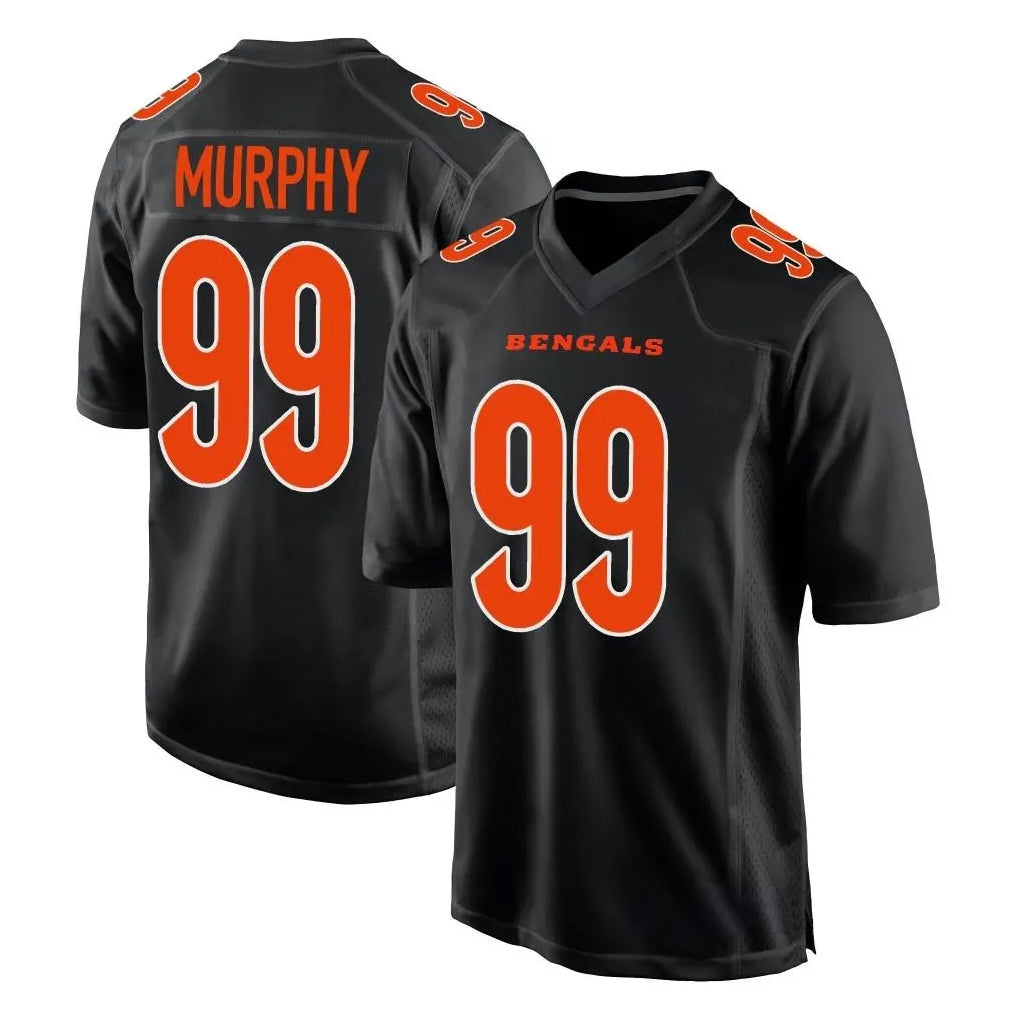 C.Bengals #99 Myles Murphy Player Black Fashion Game Ldoa Stitched Jerseys