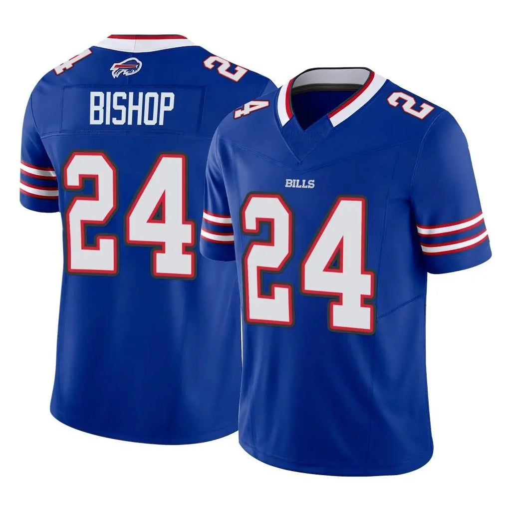 B.Bills #24 Cole Bishop Player Royal Vapor F.U.S.E. Limited Ldoa Stitched Jerseys