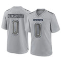 D.Cowboys #0 DeMarvion Overshown Player Gray Atmosphere Fashion Home Game Ldoa Stitched Jerseys