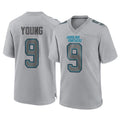 C.Panthers #9 Bryce Young Player Gray Atmosphere Fashion Game Ldoa Stitched Jerseys