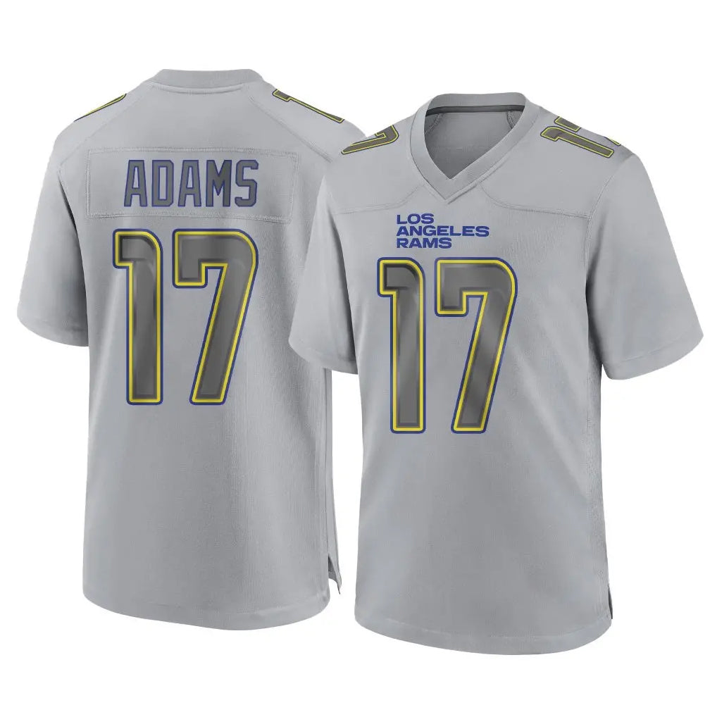 LA.Rams #17 Davante Adams Player Gray Atmosphere Fashion Home Game Ldoa Stitched Jerseys