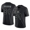 C.Browns #94 Mason Graham Player Black Reflective Home Game Ldoa Stitched Jerseys