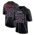 NE.Patriots #32 TreVeyon Henderson Player Carbon Fashion Limited Home Game Ldoa Stitched Jerseys