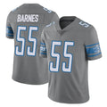 D.Lions #55 Derrick Barnes Player Gray Vapor Untouchable Limited Home Game Ldoa Stitched Jerseys
