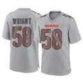 C.Bears #58 Darnell Wright Player Gray Atmosphere Fashion Game Ldoa Stitched Jerseys