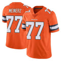 D.Broncos #77 Quinn Meinerz Player Orange Vapor Untouchable Limited Home Game Ldoa Stitched Jerseys