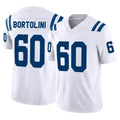 IN.Colts #60 Tanor Bortolini Player White Limited Vapor F.U.S.E. Home Game Ldoa Stitched Jerseys