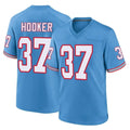 T.Titans #37 Amani Hooker Player Light Blue Oilers Throwback Home Game Ldoa Stitched Jerseys
