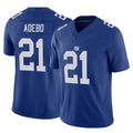 NY.Giants #21 Paulson Adebo Player Royal Limited Vapor F.U.S.E. Home Game Ldoa Stitched Jerseys