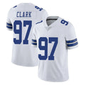 D.Cowboys #97 Kenny Clark Player White Vapor Untouchable Limited Home Game Ldoa Stitched Jerseys