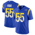 LA.Rams #55 Braden Fiske Player Royal Limited Vapor Untouchable Home Game Ldoa Stitched Jerseys