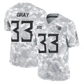 T.Titans #33 Cedric Gray Player Arctic Camo Limited Salute to Service Home Game Ldoa Stitched Jerseys