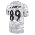 B.Ravens #89 Mark Andrews Player Arctic Camo Salute to Service Limited Ldoa Stitched Jerseys