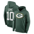 GB.Packers #10 Jordan Love Player Green Pullover Hoodies Limited Ldoa Stitched Jerseys