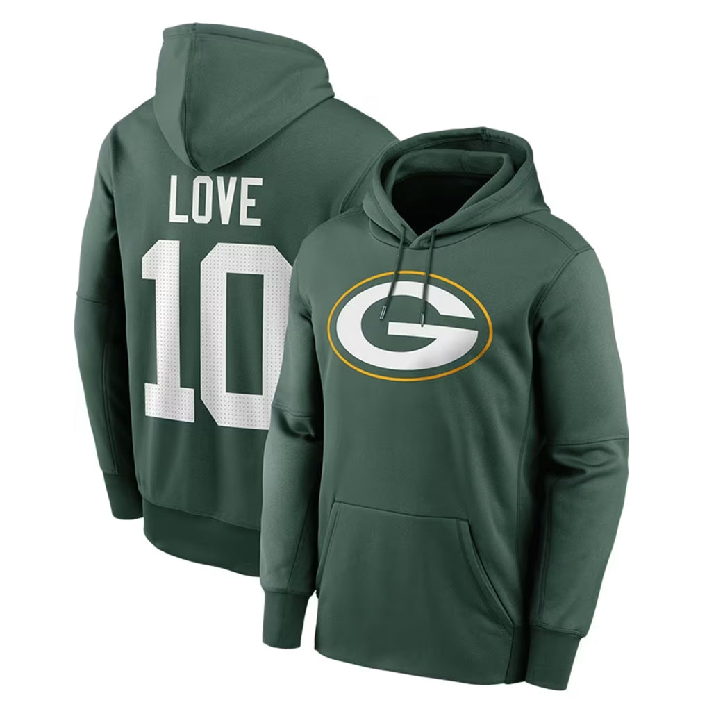GB.Packers #10 Jordan Love Player Green Pullover Hoodies Limited Ldoa Stitched Jerseys