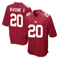 NY.Giants #20 Greg Newsome II Player Red Home Game Ldoa Stitched Jerseys