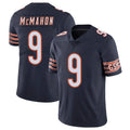 C.Bears #9 Jim McMahon Player Navy Vapor Untouchable Limited Home Game Ldoa Stitched Jerseys