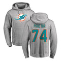 M.Dolphins #74 Kadyn Proctor Player Gray LOGO Pullover Hoodies Limited Ldoa Stitched Jerseys