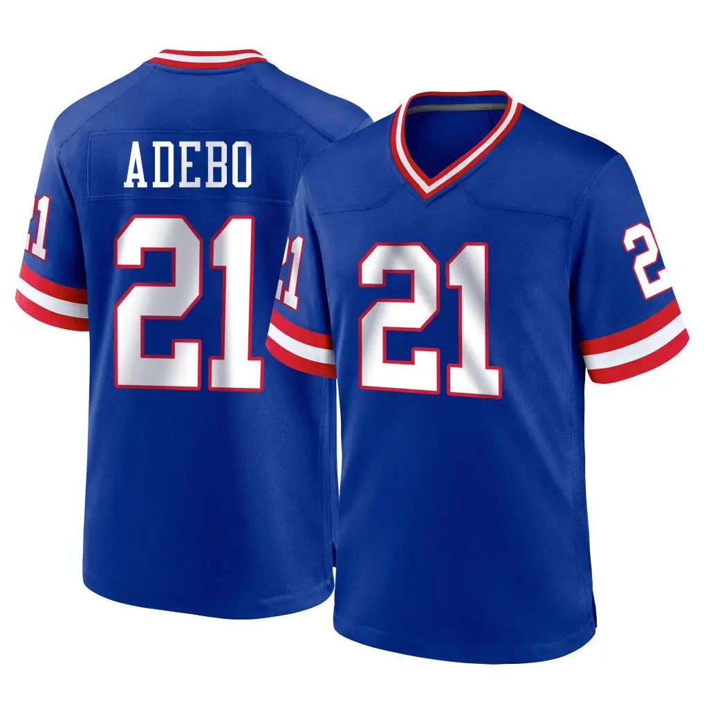 NY.Giants #21 Paulson Adebo Player Royal Classic Home Game Ldoa Stitched Jerseys