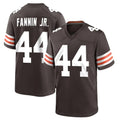 C.Browns #44 Harold Fannin Jr. Player Brown Home Game Ldoa Stitched Jerseys