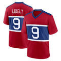 NY.Giants #9 Lsaiah Likely Player Red Century Home Game Ldoa Stitched Jerseys