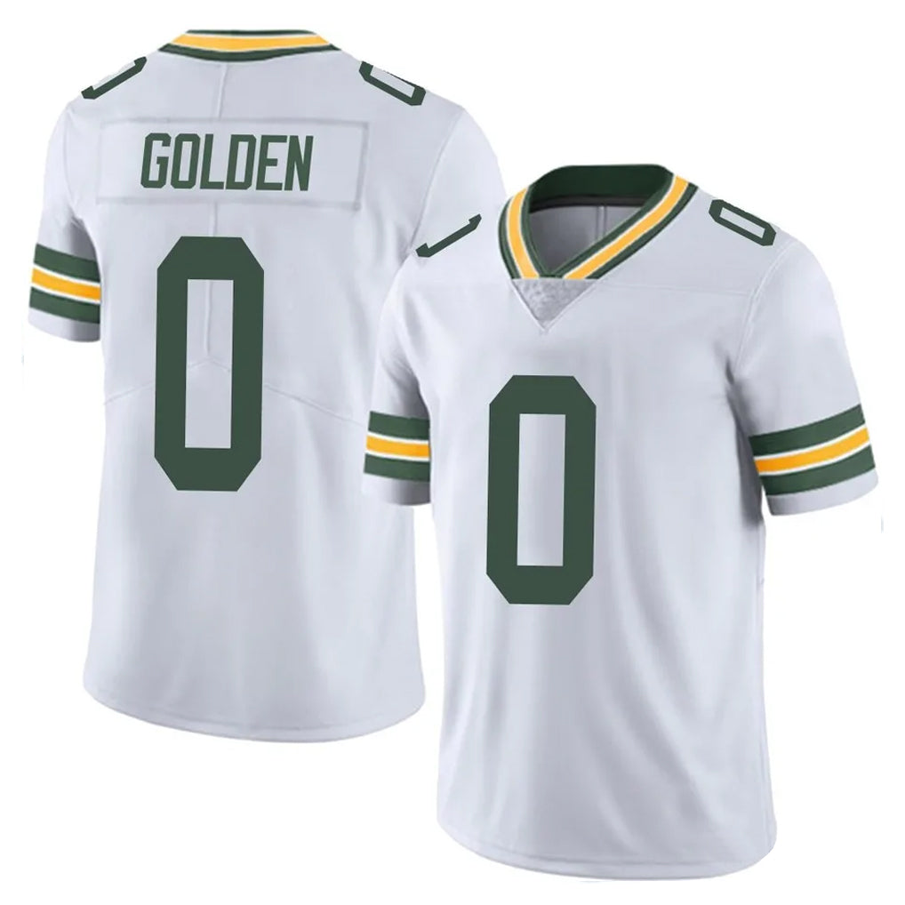 GB.Packers #0 Matthew Golden Player White Vapor Untouchable Limited Home Game Ldoa Stitched Jerseys
