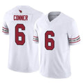 A.Cardinals #6 James Conner Player White Vapor F.U.S.E. Limited Home Game Ldoa Stitched Jerseys