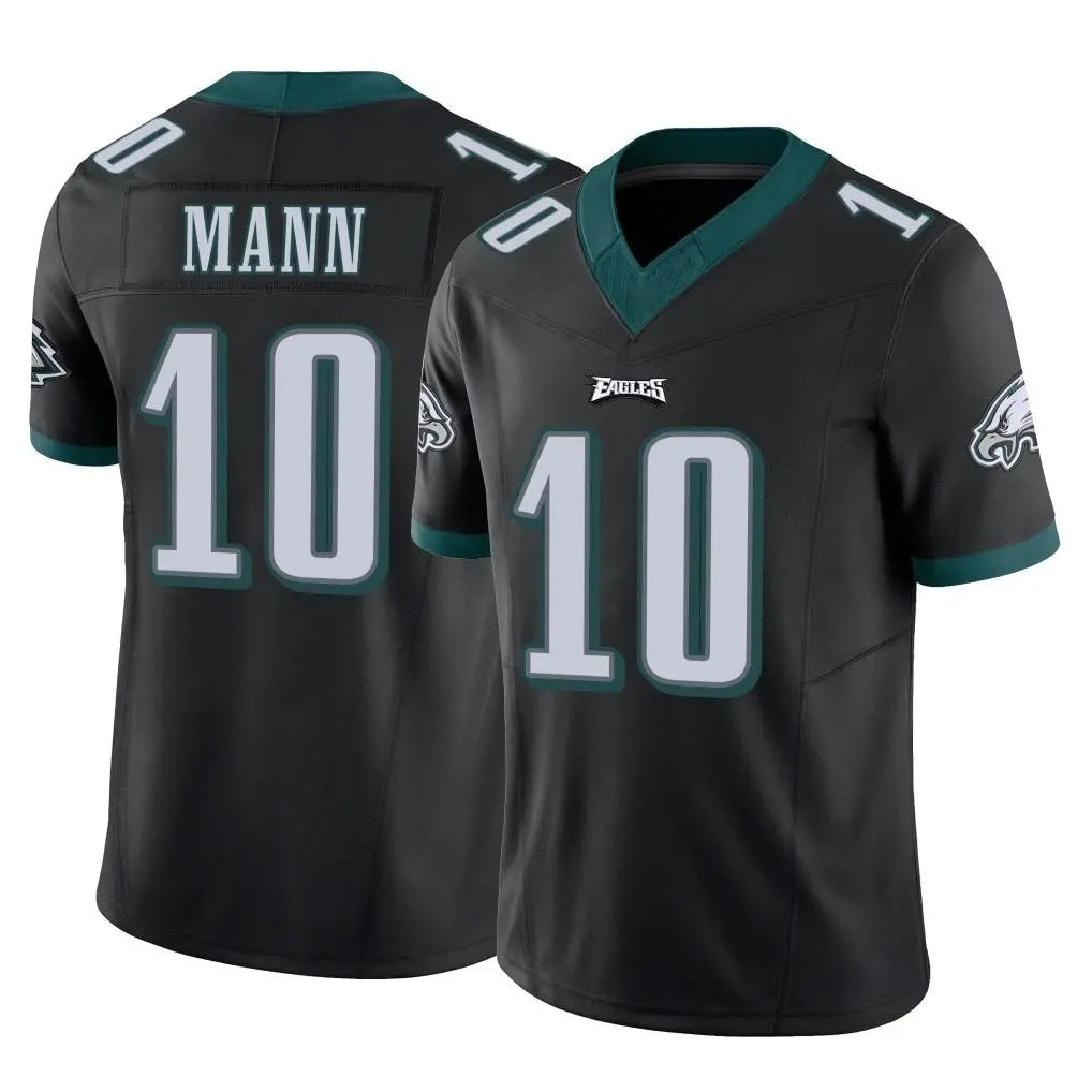 P.Eagles #10 Braden Mann Player Black Limited Vapor F.U.S.E. Home Game Ldoa Stitched Jerseys