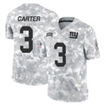 NY.Giants #3 Abdul Carter Player Arctic Camo Salute To Service Limited Game Ldoa Stitched Jerseys