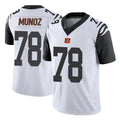 C.Bengals #78 Anthony Munoz Player White Color Rush Vapor Untouchable Limted Home Game Ldoa Stitched Jerseys