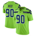 S.Seahawks #90 Jarran Reed Player Green Limited Color Rush Home Game Ldoa Stitched Jerseys