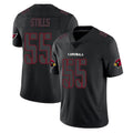 A.Cardinals #55 Dante Stills Player Black Impact Limited Home Game Ldoa Stitched Jerseys