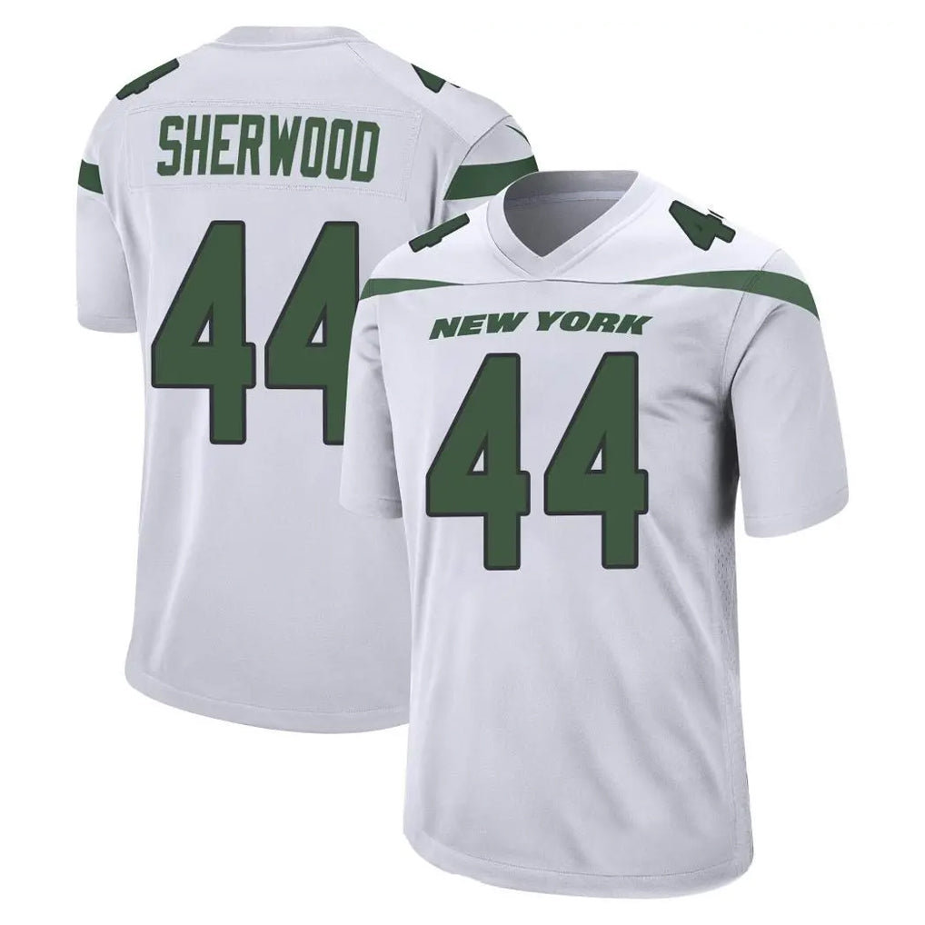 NY.Jets #44 Jamien Sherwood Player White Spotlight Home Game Ldoa Stitched Jerseys