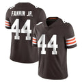C.Browns #44 Harold Fannin Jr. Player Brown Color Vapor Untouchable Limited Home Game Ldoa Stitched Jerseys