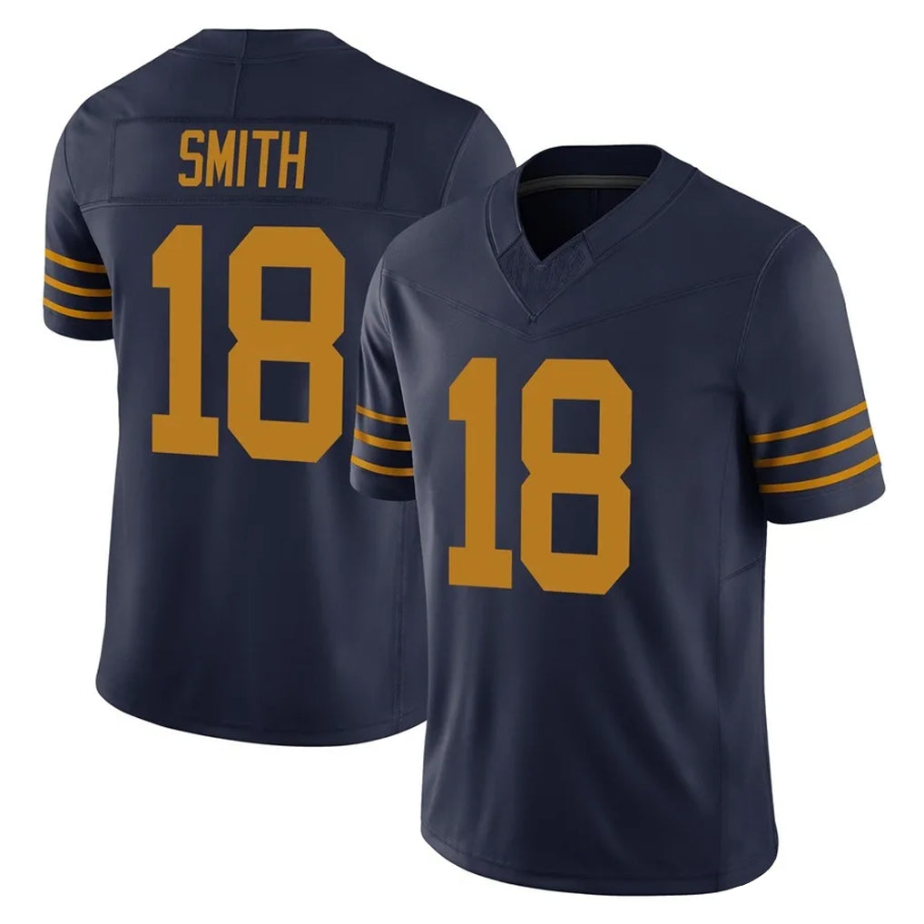 GB.Packers #18 Jonnu Smith Player Navy The 1923 Classic Vapor F.U.S.E. Home Game Ldoa Stitched Jerseys