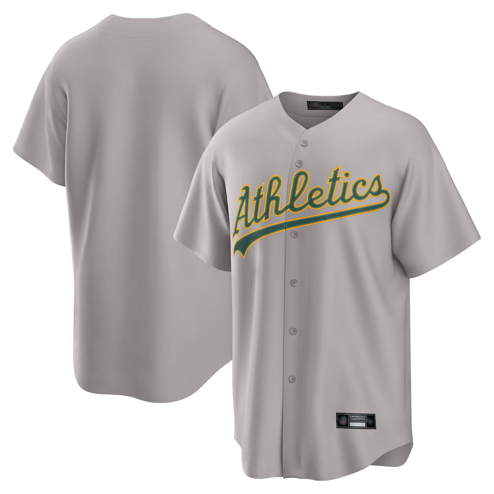 Athletics ## Athletics Blank Player Gray Road Home Game Ldoa Stitched Jerseys
