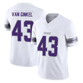 M.Vikings #43 Andrew Van Ginkel Player White Limited Alternate Vapor F.U.S.E. Home Game Ldoa Stitched Jerseys