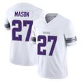 M.Vikings #27 Jordan Mason Player White Limited Alternate Vapor F.U.S.E. Home Game Ldoa Stitched Jerseys