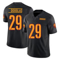 W.Commanders #29 Rasul Douglas Player Black Limited Vapor F.U.S.E. Home Game Ldoa Stitched Jerseys
