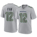 S.Seahawks #12 12th Fan Player Gray Atmosphere Fashion Home Game Ldoa Stitched Jerseys