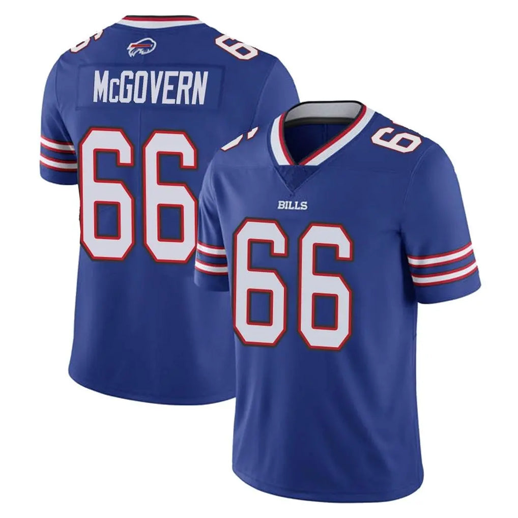 B.Bills #66 Connor McGovern Player Royal Vapor Untouchable Limited Xdoa Stitched Jerseys