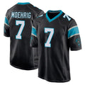 C.Panthers #7 Tre'von Moehrig Player Black Home Game Ldoa Stitched Jerseys