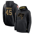 TB.Buccaneers #45 Josiah Trotte Player Black Salute to Service Sideline Performance Pullover Hoodies Home Game Ldoa Stitched Jerseys