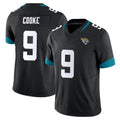 J.Jaguars #9 Logan Cooke Player Black Vapor Untouchable Limited Home Game Ldoa Stitched Jerseys
