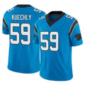 C.Panthers #59 Luke Kuechly Player Blue Vapor F.U.S.E. Limited Home Game Ldoa Stitched Jerseys