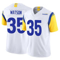 LA.Rams #35 Jaylen Watson Player White Limited Vapor F.U.S.E. Home Game Ldoa Stitched Jerseys